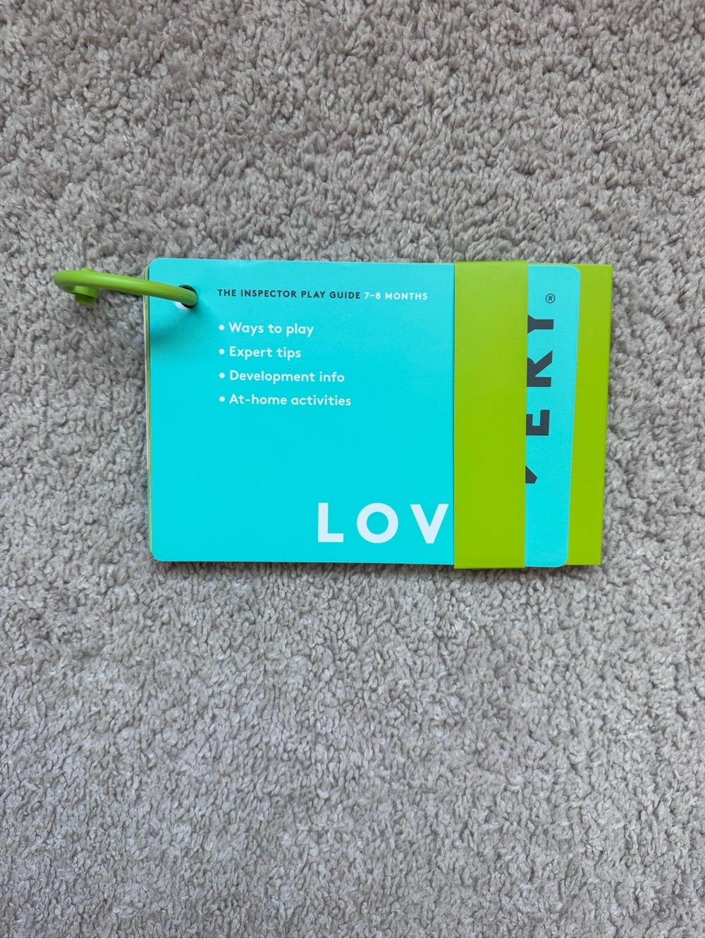 Lovevery “The Inspector” Play Guide